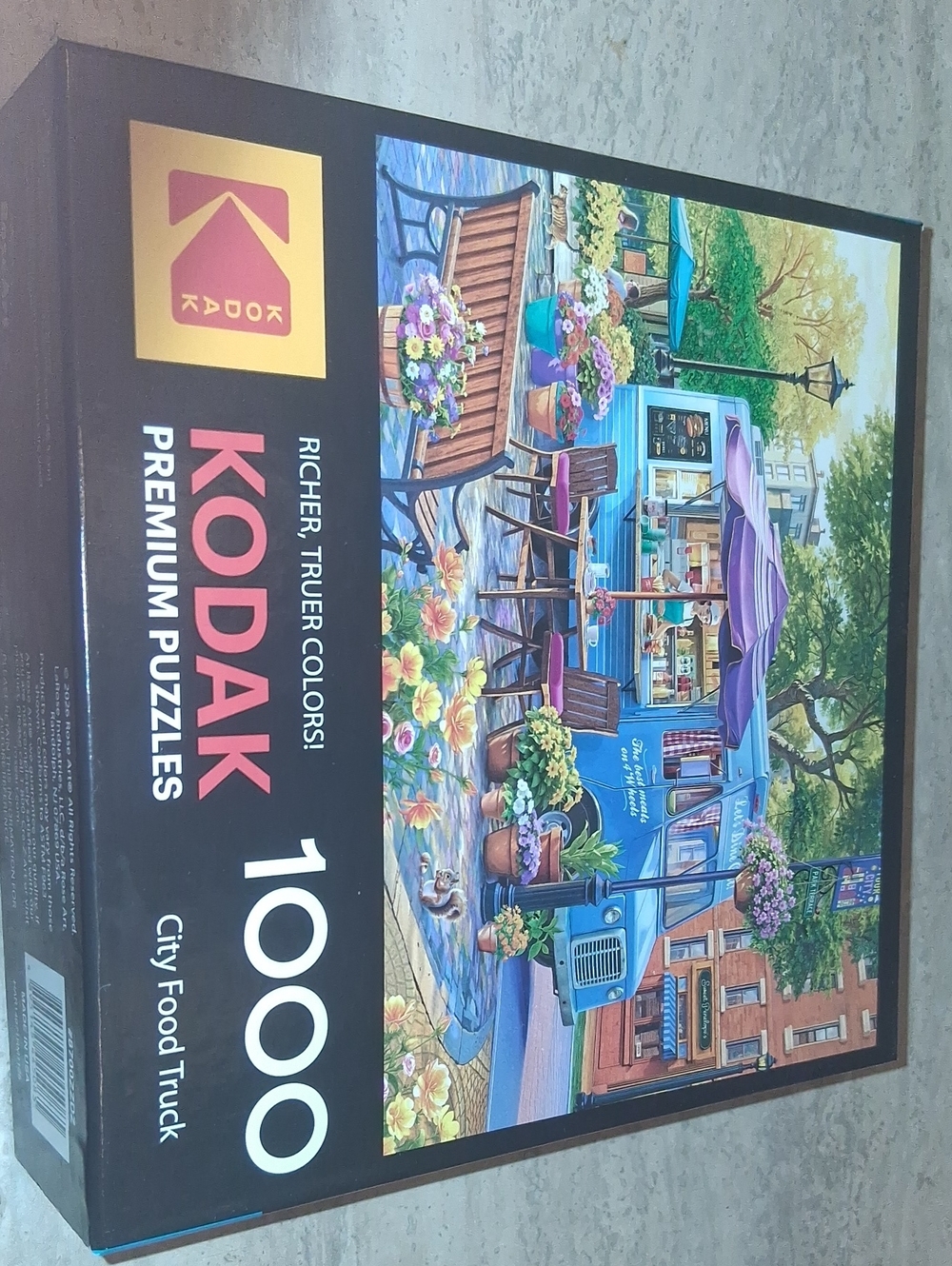 Kodak City Food Truck 1000-Piece Puzzle